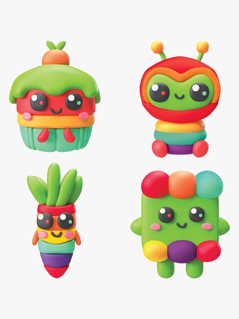 Just Dough Muovailuvaha Alieni 57 g, 6-pack