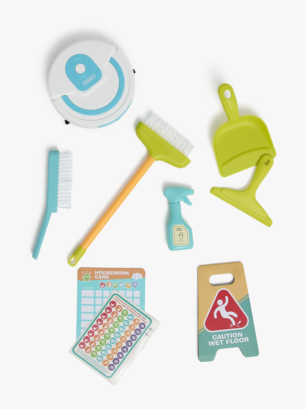 Cloudberry Castle Puhdistussarja + Sähkökäyttöinen Robotti-imuri