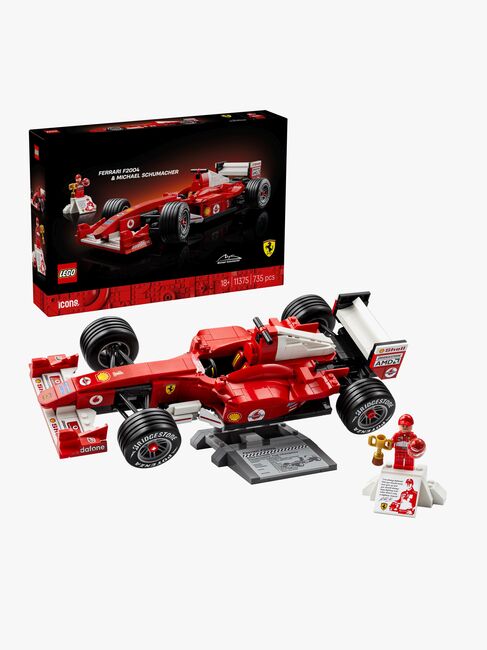 LEGO Icons 11375 Ferrari F2004 ja Michael Schumacher