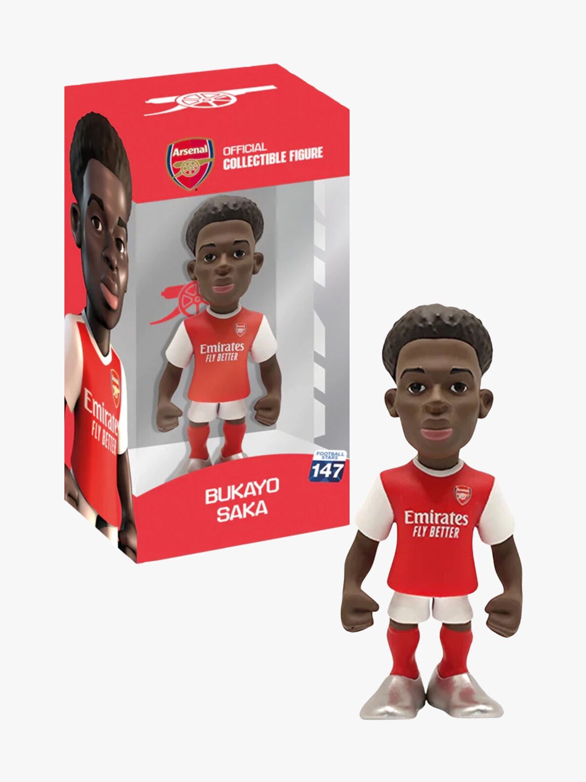 Minix Jalkapallo Keräilyfiguuri Saka Arsenal