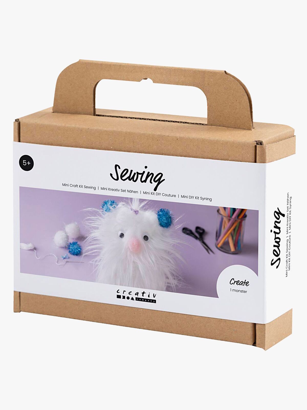 Creativ Company Askartelusetti Mini Ompelu Hirviö