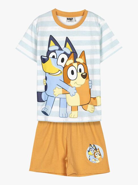 Bluey Pyjama, Vaaleansininen/Oranssi