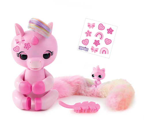 Fingerlings Pehmolelu Snuggle Tails Yksisarvinen