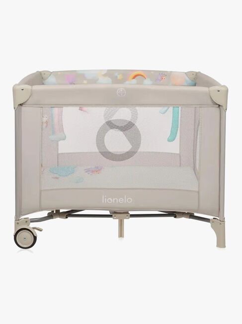 Lionelo MILLE PLUS Leikkikehä, Grey Beige