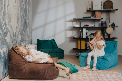 Yappy Kids Yappyhug Säkkituoli, Aqua Blue