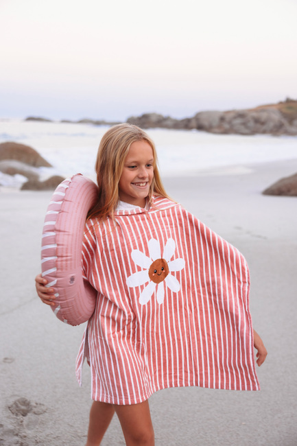 Swim Essentials Kylpyponcho, Daisy Flowers