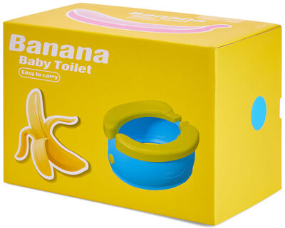 Beemoo Care Kannettava Potta Banana, Blue