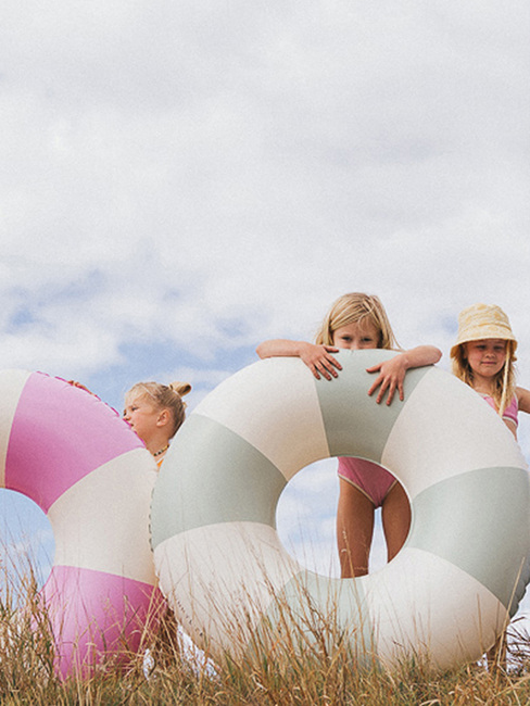 SUNNYLiFE Uimarengas, The Vacay Olive Stripe