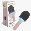 Kidywolf KIDYMIC Karaokemikrofoni All-in-One, Vaaleanpunainen