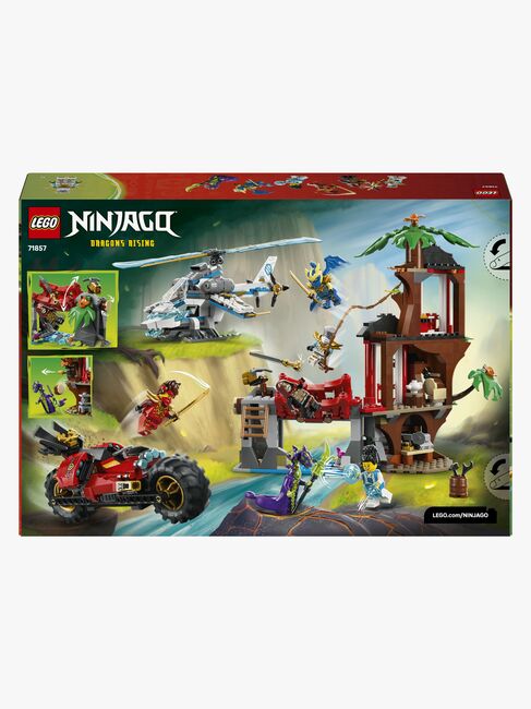 LEGO Ninjago 71857 Ninjamenopelit ja puumajataistelu