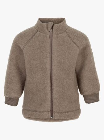 Mikk-Line Fleecetakki Merinovilla, Melange Denver