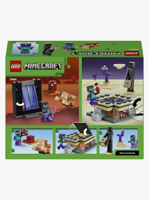 LEGO Minecraft 21584 Matka Hornaportaaliin ja Ääriportaaliin
