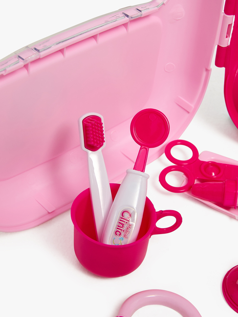 Cloudberry Castle Lääkärinlaukku Hammaslääkäri, Vaaleanpunainen