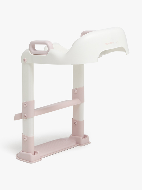 Beemoo CARE Assist WC-istuin + Tikkaat, Pink