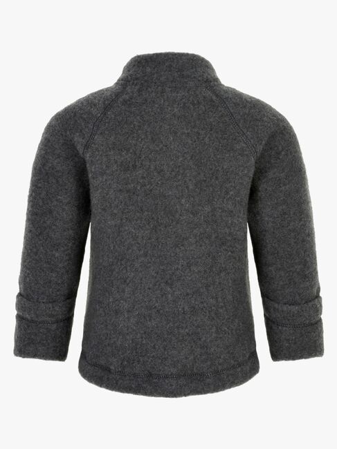 Mikk-Line Vauvan Fleecetakki Merinovilla, Anthracite Melange