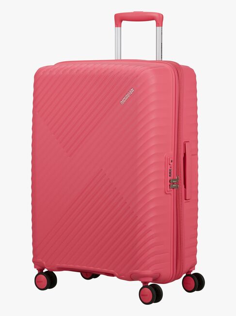 American Tourister Diablast Spinner Matkalaukku 81-91L, Pink Glitch