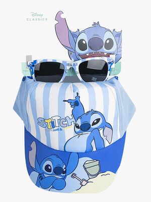 Stitch Lippalakki & Aurinkolasit, Sininen