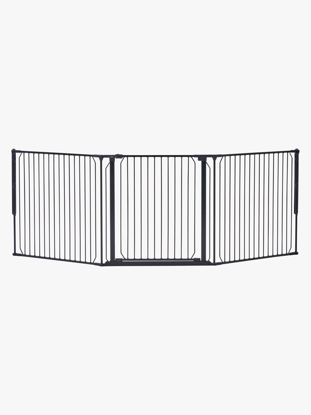 BabyDan CombiFit L Turvaportti 90–223 cm, Musta