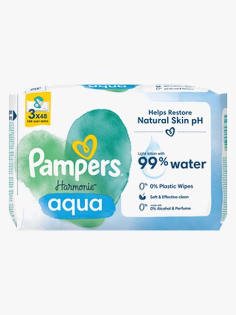 Pampers Harmonie Kosteuspyyheet 3x48-Pack