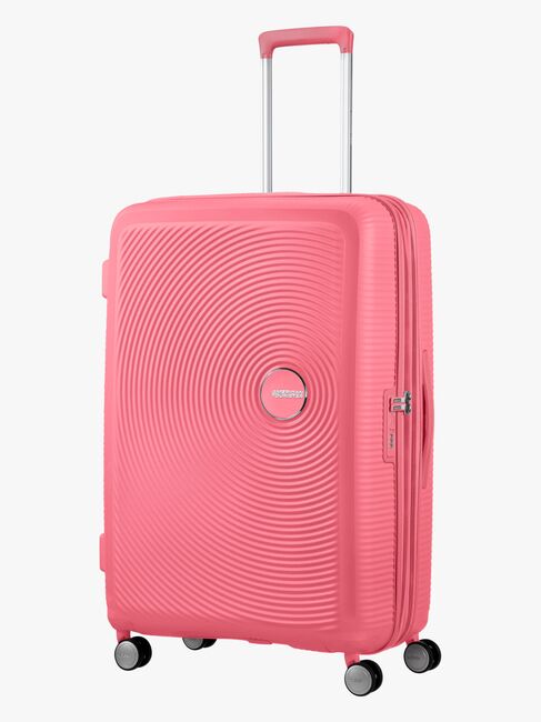 American Tourister Soundbox Spinner Matkalaukku 97L, Sun Kissed Coral