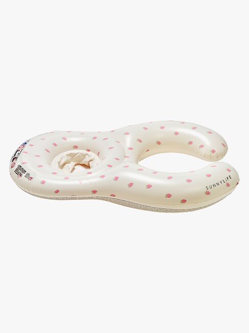 SUNNYLiFE Baby Float Together-  Puhallettava Uimapatja, Strawberry Sunshine