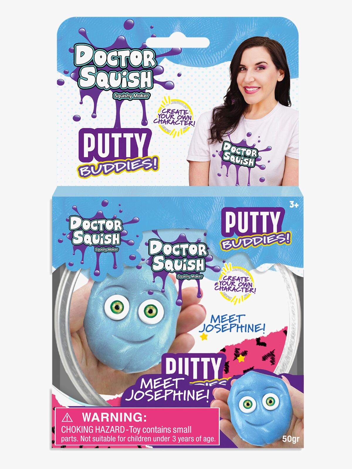 Doctor Squish Putty Buddies Lima Josephine 50g