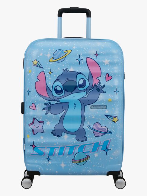 American Tourister Wavebreaker Disney Spinner Matkalaukku 35L, Stitch Universe
