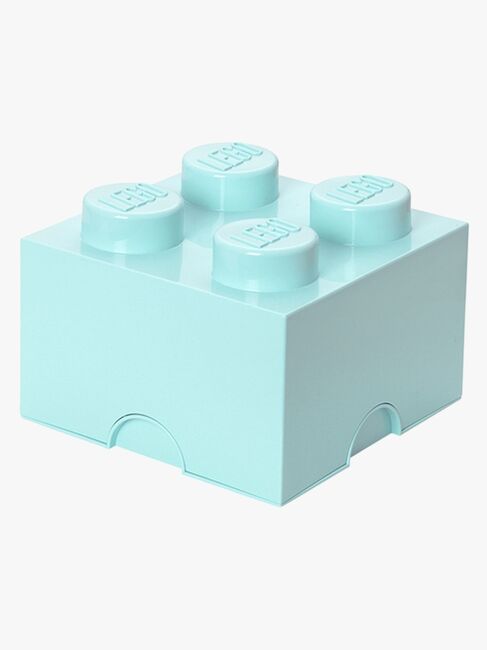 LEGO Säilytyslaatikko 4 Design Collection, Turkoosi