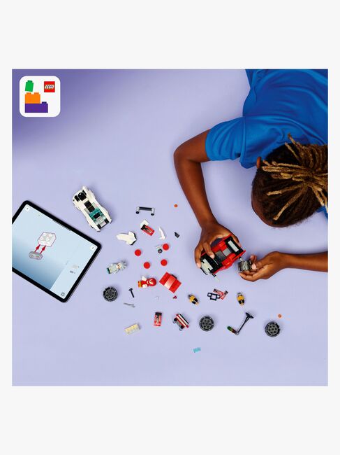 LEGO Sonic 77118 Silverin auto vastaan Knucklesin monsteriauto