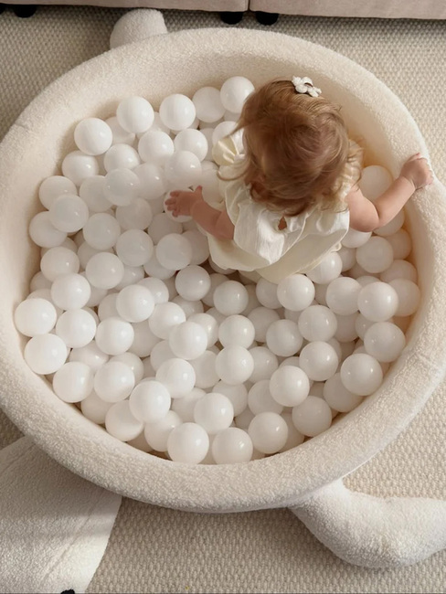 MeowBaby Boucle Turtle Pallomeri, Dusty Ice Blue