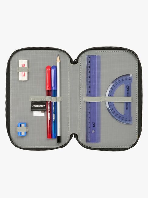 Minecraft  Täytetty Kolmilokeroinen Penaali 37 Osaa, Musta