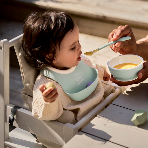 BabyBjörn Kolmiosainen Ruokailusetti, Vaaleanvihreä