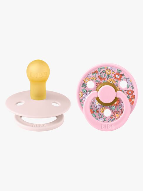 BIBS x Liberty Colour Oscar Meadow Tutti 2-pack Lateksi Koko 1, Petal Mix
