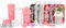 Twistshake Baby Bottle Kit, Vaaleanpunainen/Violetti/Valkoinen