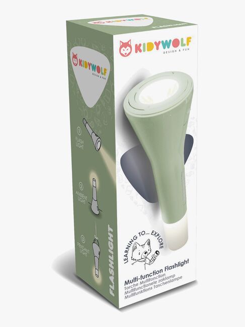 Kidywolf KIDYFLASHLIGHT Taskulamppu Monitoiminen, Vihreä