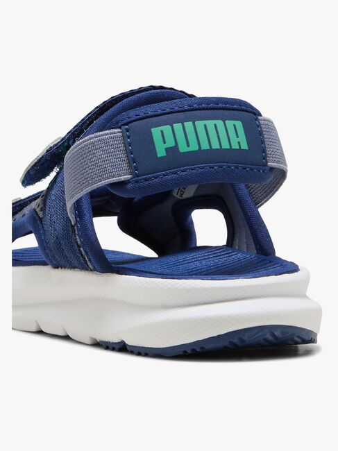 Puma Evolve Sandaalit, Blue/Vibrant Green