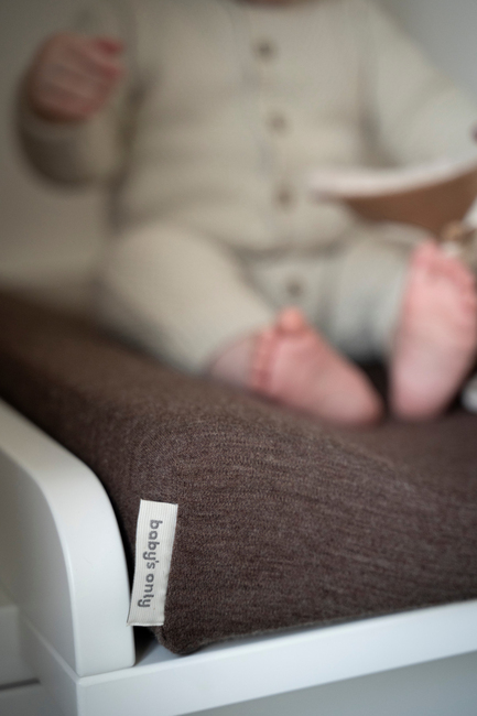 Baby's Only Meadow Hoitoalustan Päällinen Merinovilla, Taupe