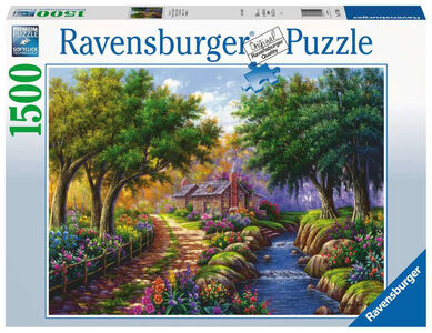 Ravensburger Palapeli Cottage By The River 1500