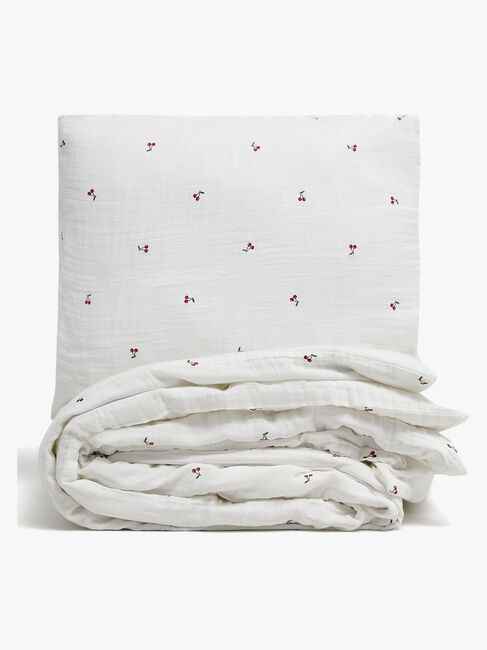 Alice & Fox NESSA Pussilakanasetti Juniorisänky 150x210, Valkoinen