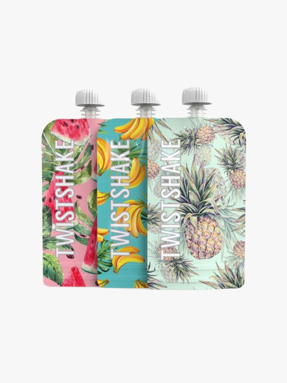 Twistshake Smoothiepussit 220 ml 3-pack