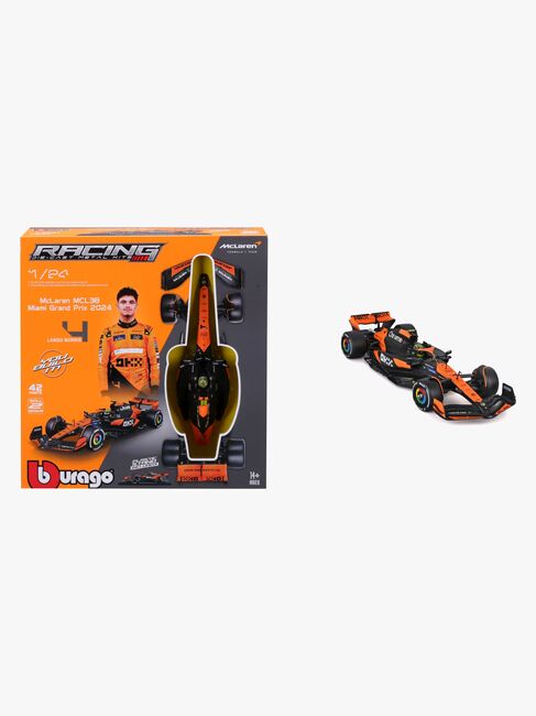 Bburago F1 Mclaren MCL38 Mallisetti Norris #4 1:24