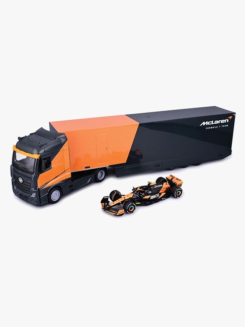 Bburago F1 Mclaren Racing Transportset + MCL38 Norris #4 1:43