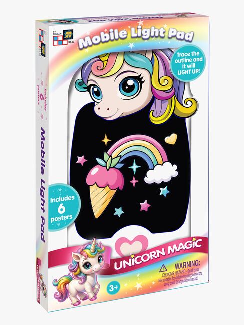 Original Glow Pad Piirustustabletti Yksisarvinen