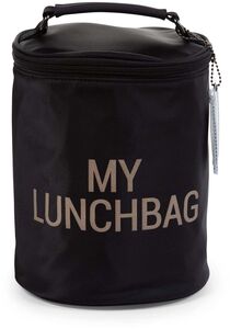 Childhome My Lunchbag Eväslaukku, Black/Gold