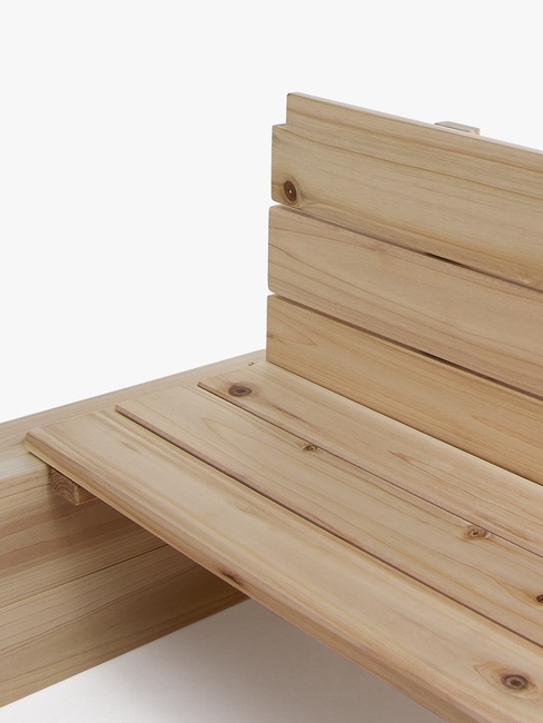 Woodlii Hiekkalaatikko + Katto Ja Penkki, Nature