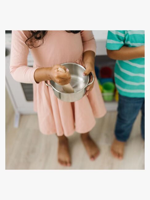 Melissa & Doug Keittiösetti Paistinpannut ja Kattilat 8 Osaa