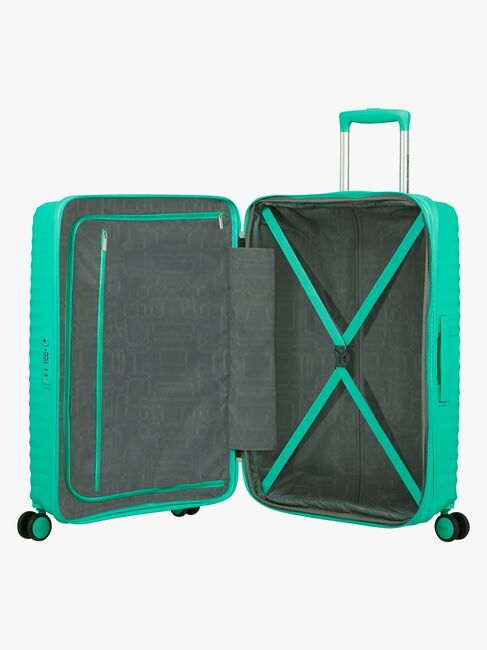 American Tourister Diablast Spinner Matkalaukku 81-91L, Cyber Aqua