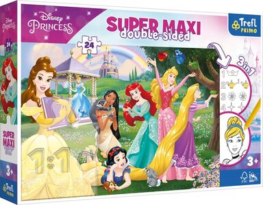 Trefl Primo Disney Prinsessat Super Maxi Palapeli 24