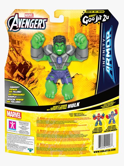 Goo Jit Zu Marvel Toimintahahmo Hulk