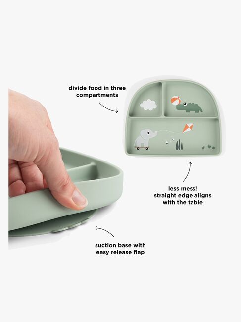 Done By Deer Playground Jaettu Lautanen, Green